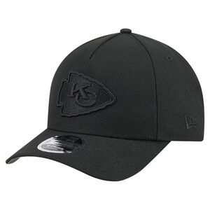 Kansas City Chiefs New Era 9FORTY Black Team Collection Snapback Hat